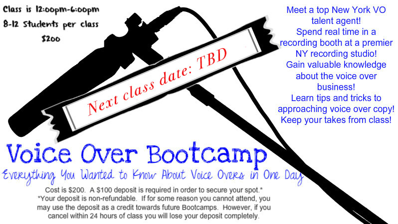 Voice Over Bootcamp